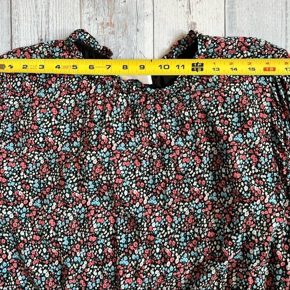 KIRUNDO WOMEN’S Summer Ruffle‎ Multicolor Floral Dress Size XXL - Picture 11 of 14
